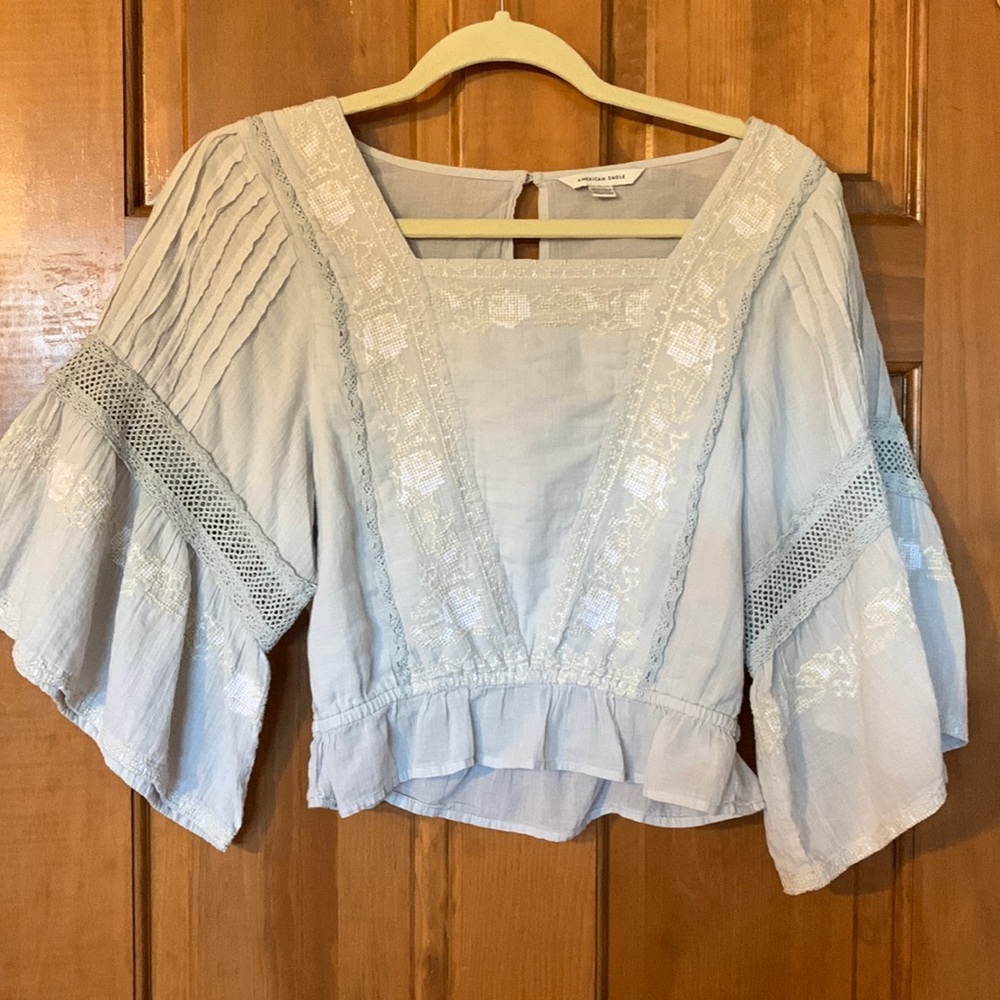Light Green Blouse
